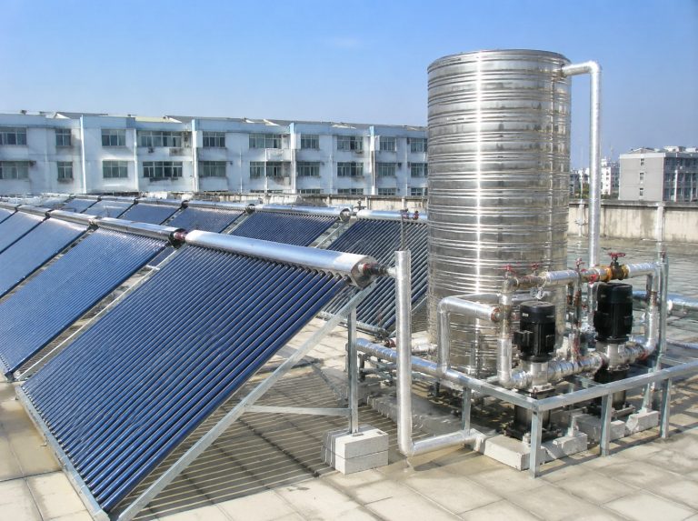 环翠区商用大容量真空管太阳能热水系统